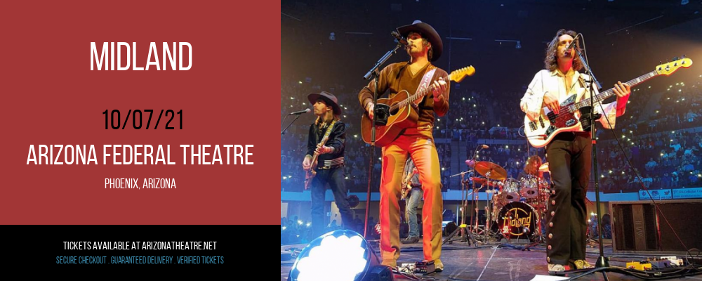 Midland at Arizona Federal Theatre tickets Midland at Arizona Federal Theatre