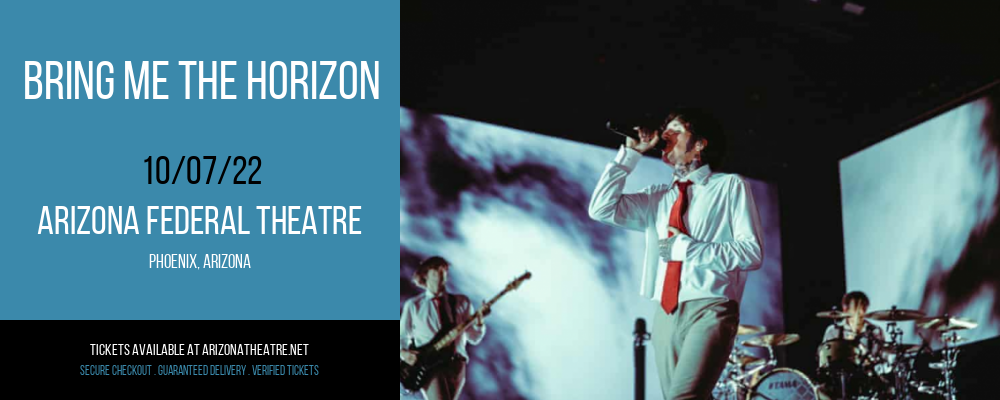 Bring Me The Horizon at Arizona Federal Theatre tickets Bring Me The Horizon at Arizona Federal Theatre