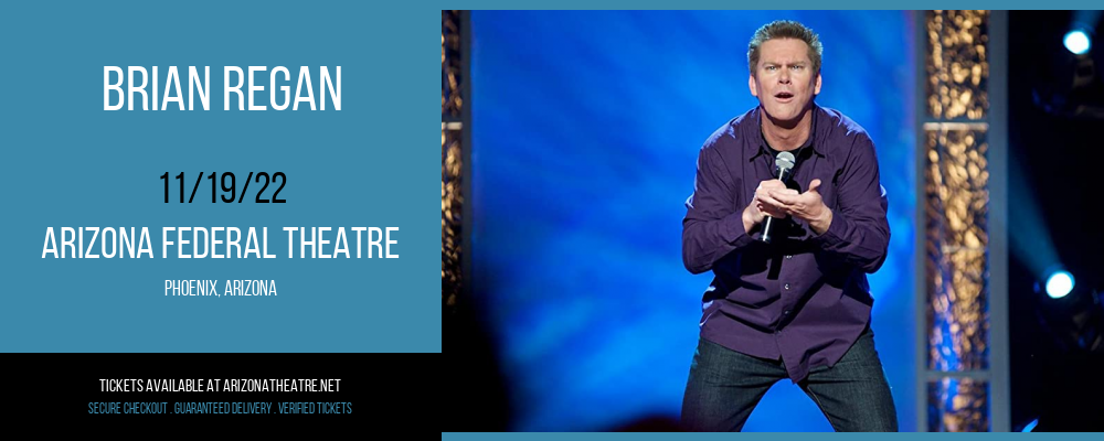 Brian Regan at Arizona Federal Theatre tickets Brian Regan at Arizona Federal Theatre