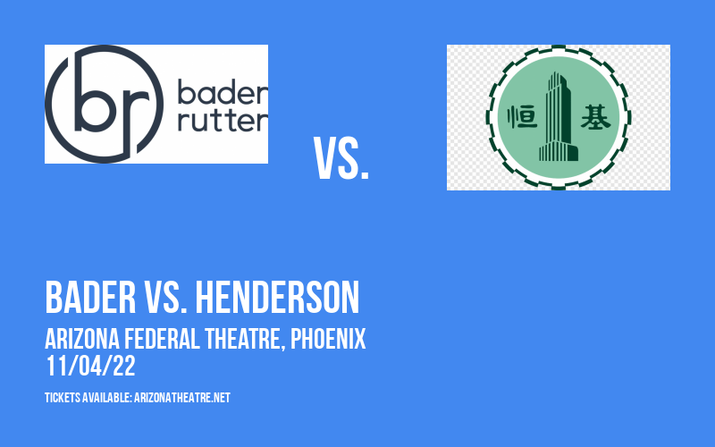 Freedom Fight Night 3: Bader vs. Henderson at Arizona Federal Theatre tickets Freedom Fight Night 3: Bader vs. Henderson at Arizona Federal Theatre