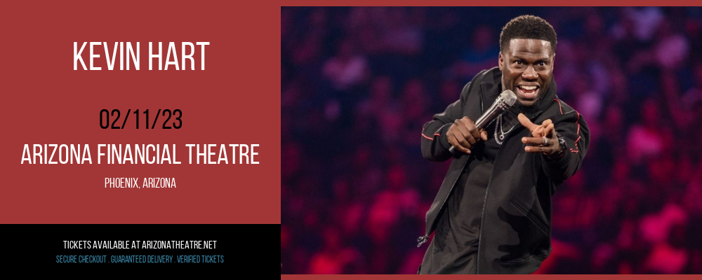 Kevin Hart at Arizona Federal Theatre tickets Kevin Hart at Arizona Federal Theatre