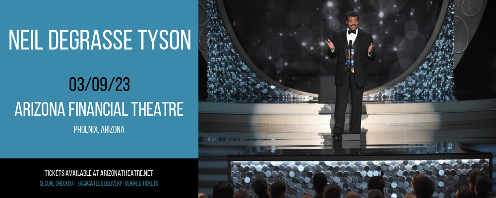 Neil deGrasse Tyson at Arizona Federal Theatre