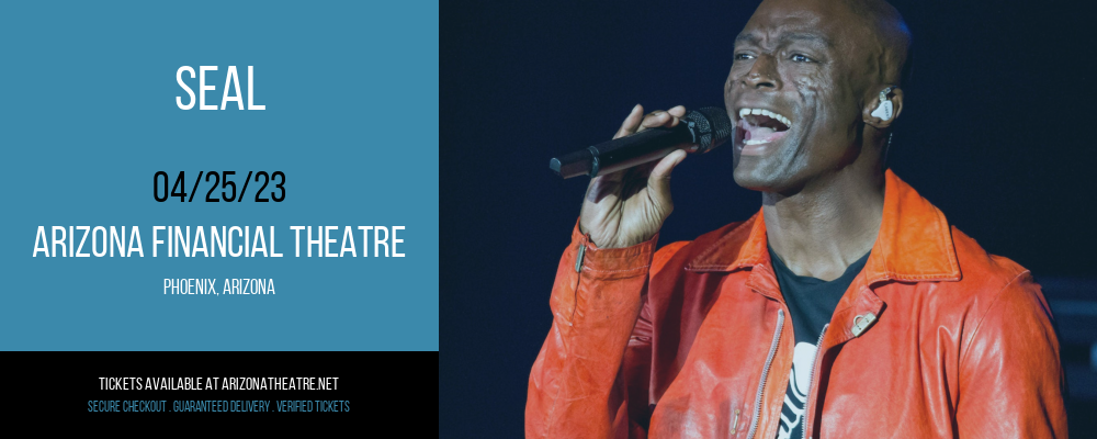 Seal at Arizona Federal Theatre tickets Seal at Arizona Federal Theatre