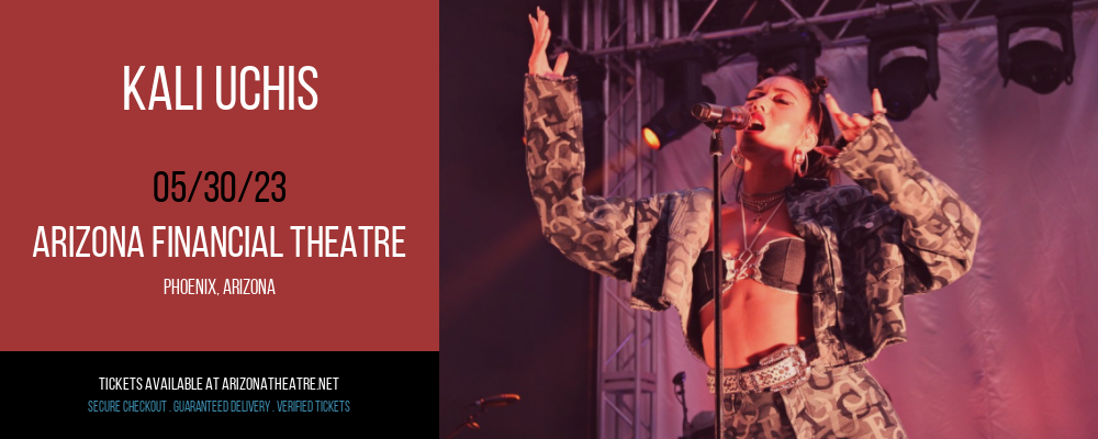 Kali Uchis at Arizona Federal Theatre tickets Kali Uchis at Arizona Federal Theatre