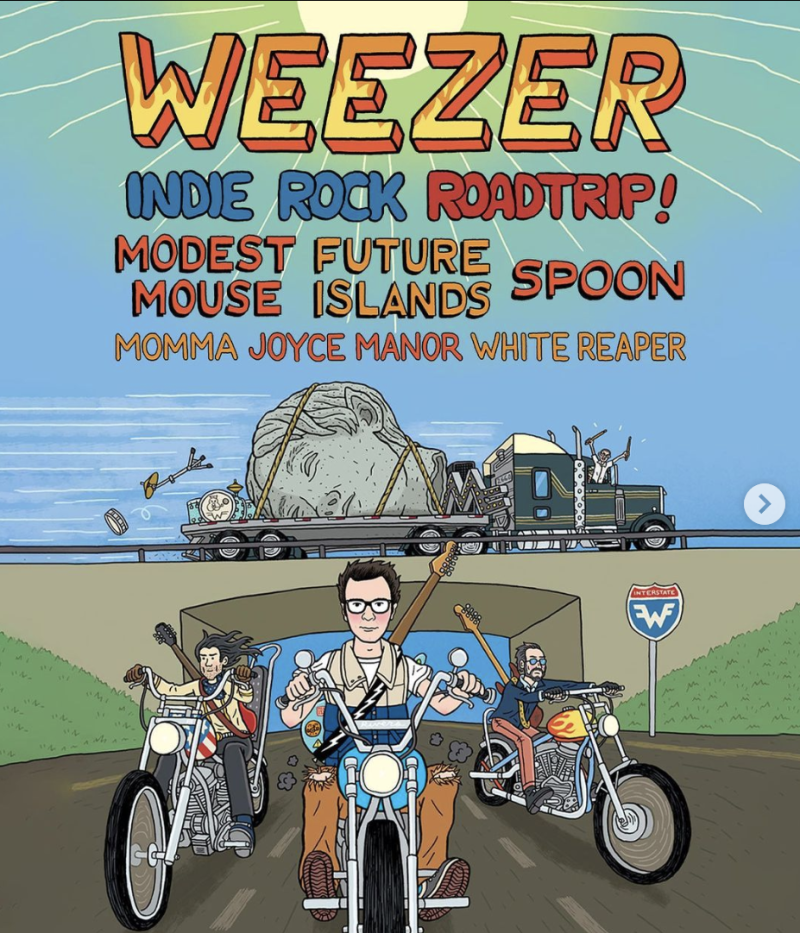 Weezer, Spoon & White Reaper at Arizona Federal Theatre