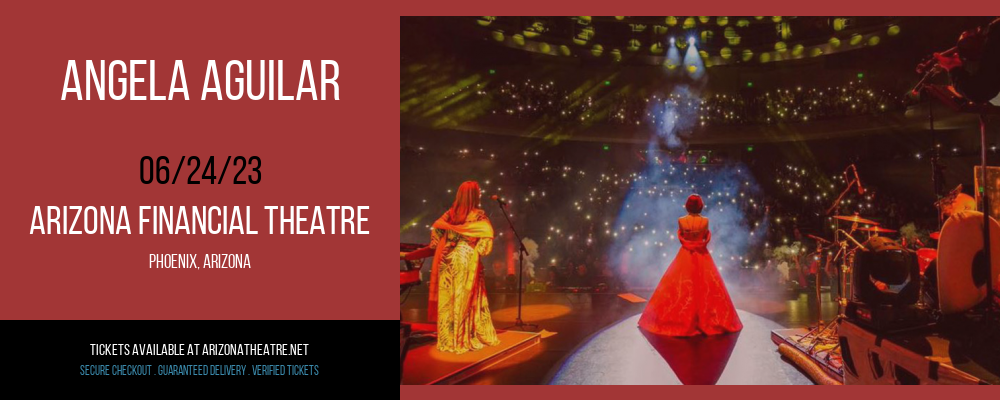Angela Aguilar at Arizona Federal Theatre tickets Angela Aguilar at Arizona Federal Theatre