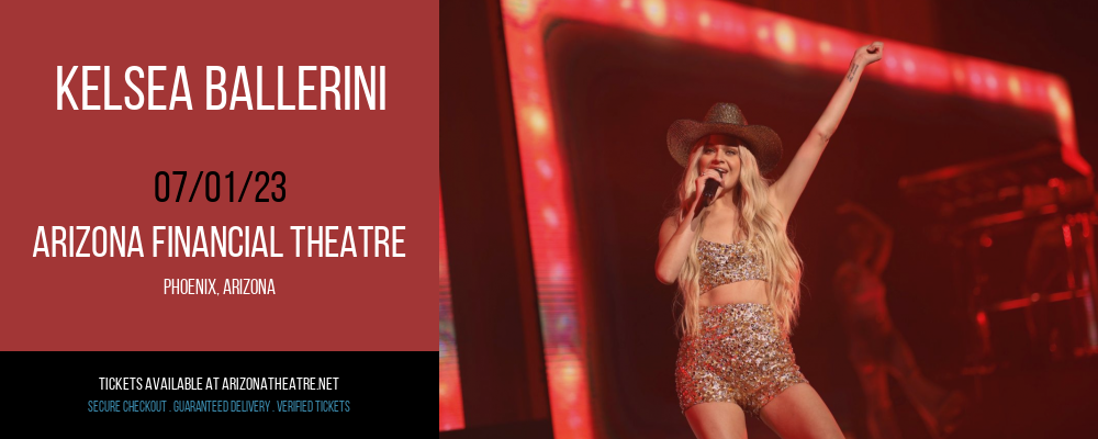 Kelsea Ballerini at Arizona Federal Theatre tickets Kelsea Ballerini at Arizona Federal Theatre