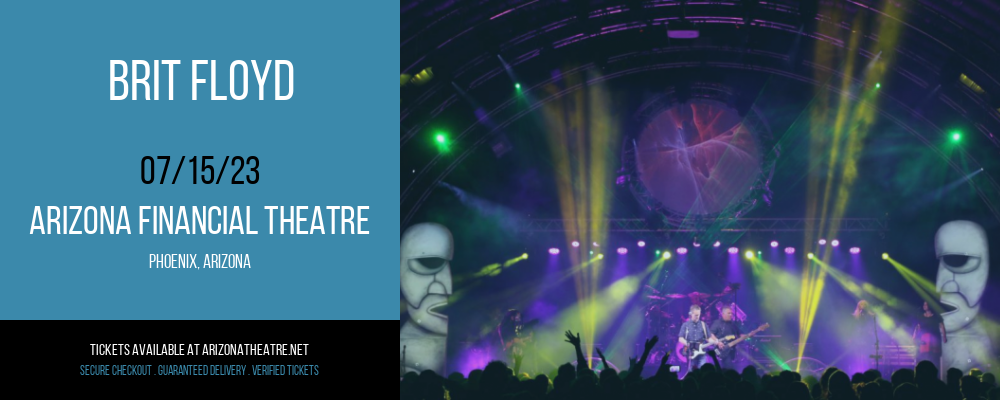 Brit Floyd at Arizona Federal Theatre tickets Brit Floyd at Arizona Federal Theatre