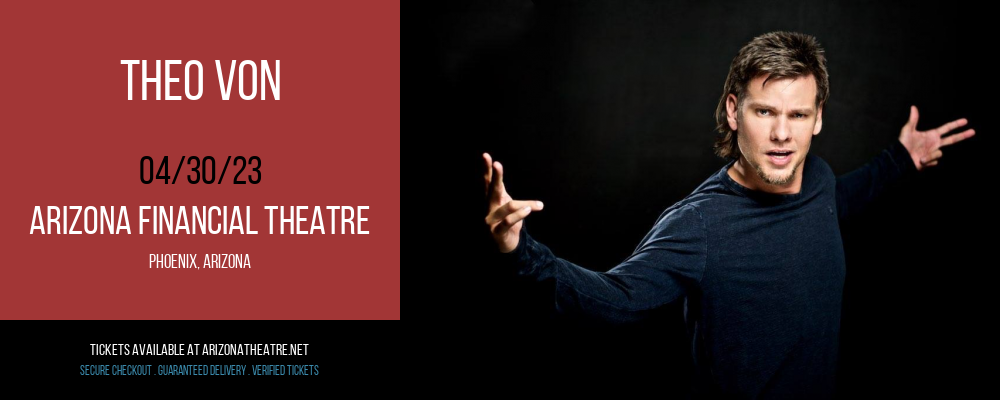 Theo Von at Arizona Federal Theatre tickets Theo Von at Arizona Federal Theatre