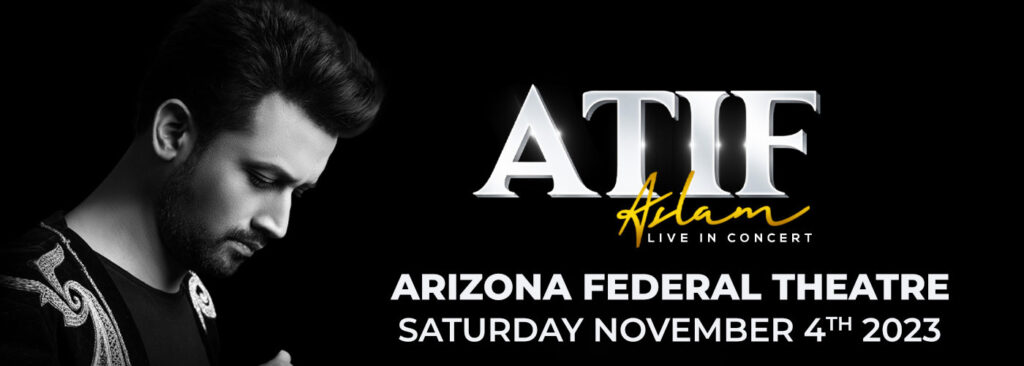 Atif Aslam at Arizona Financial Theatre