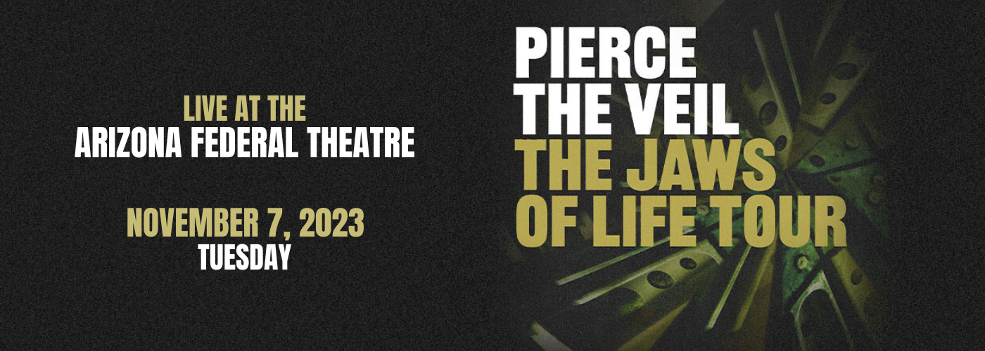 Pierce The Veil at Arizona Federal Theatre tickets Pierce The Veil at Arizona Federal Theatre