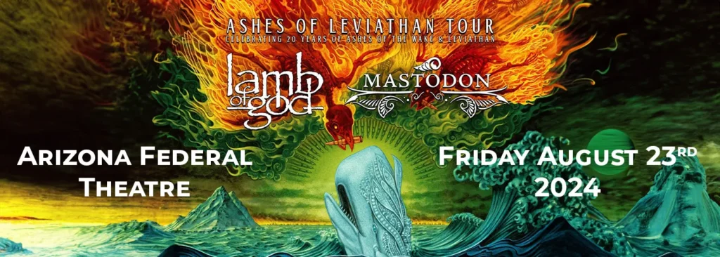 Lamb Of God & Mastodon at Arizona Financial Theatre