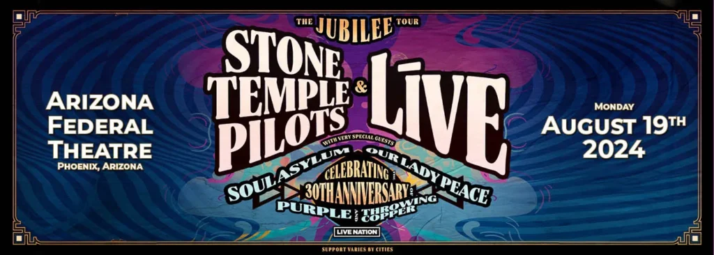 Stone Temple Pilots & Live at Arizona Financial Theatre