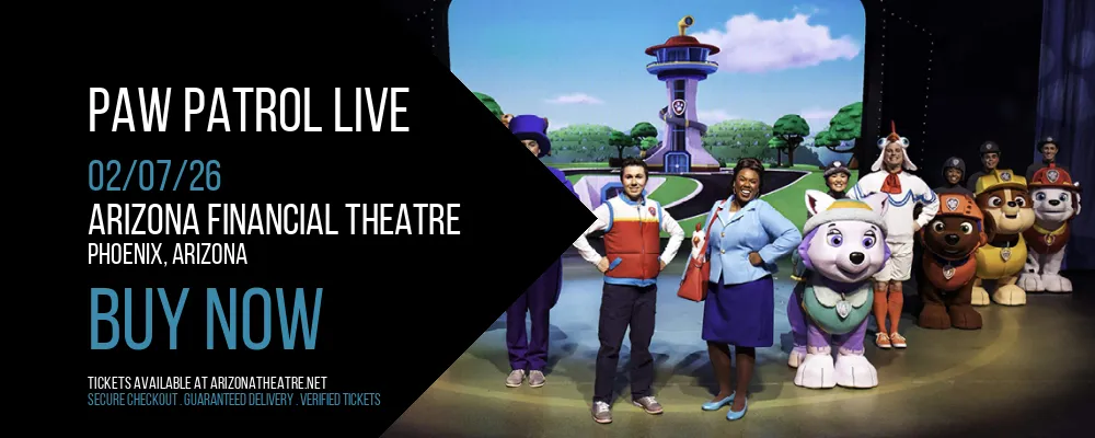 Paw Patrol Live at Arizona Financial Theatre