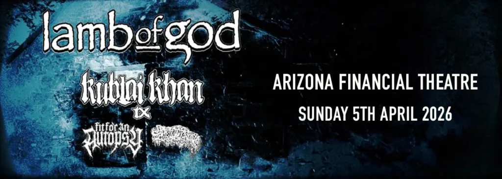 Lamb Of God at Arizona Financial Theatre