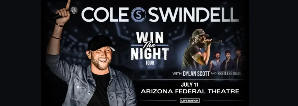 Cole Swindell at Arizona Financial Theatre