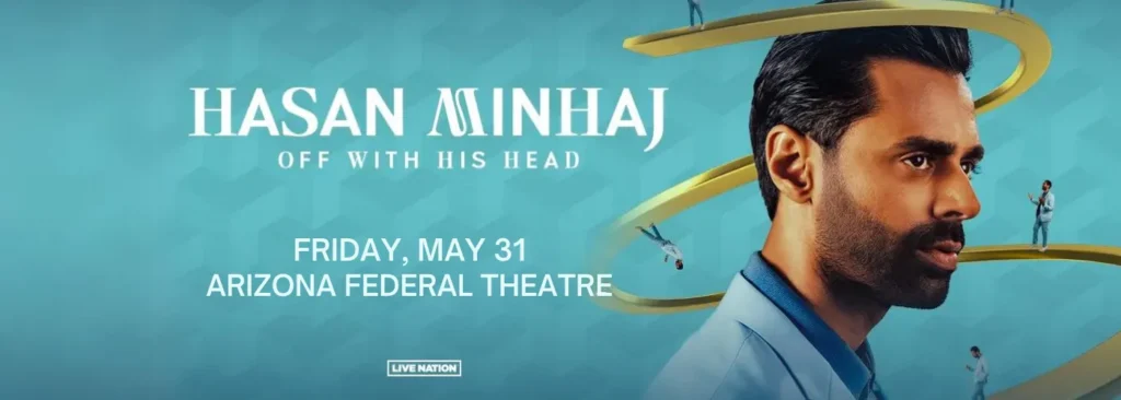 Hasan Minhaj at Arizona Financial Theatre