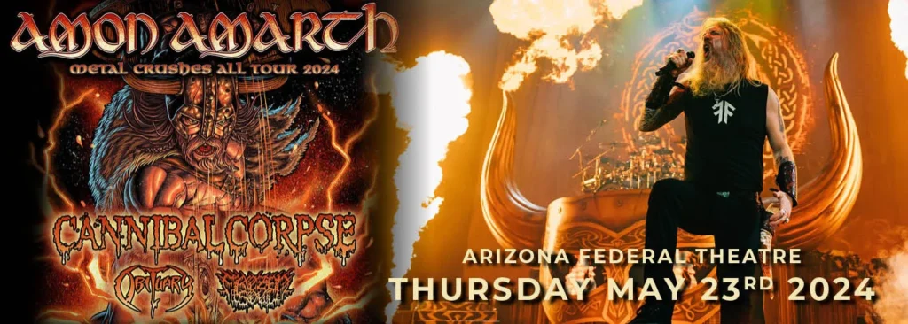 Amon Amarth at Arizona Financial Theatre