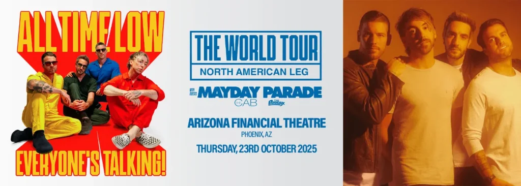 All Time Low at Arizona Financial Theatre
