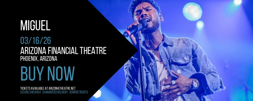 Miguel at Arizona Financial Theatre