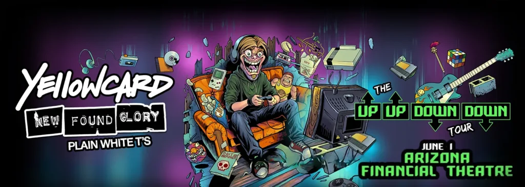 Yellowcard at Arizona Financial Theatre