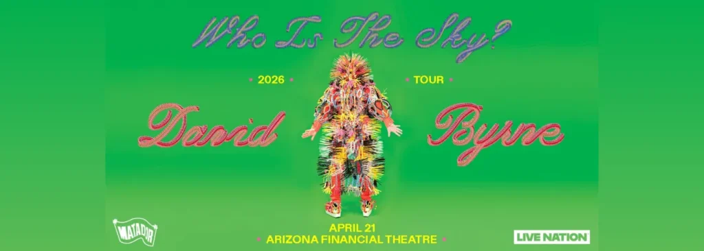 David Byrne at Arizona Financial Theatre