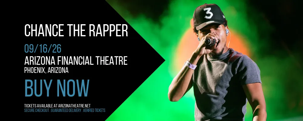 Chance The Rapper at Arizona Financial Theatre